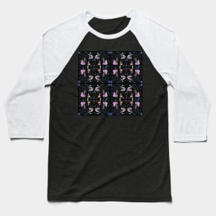 Jellyfish pattern Baseball T-Shirt